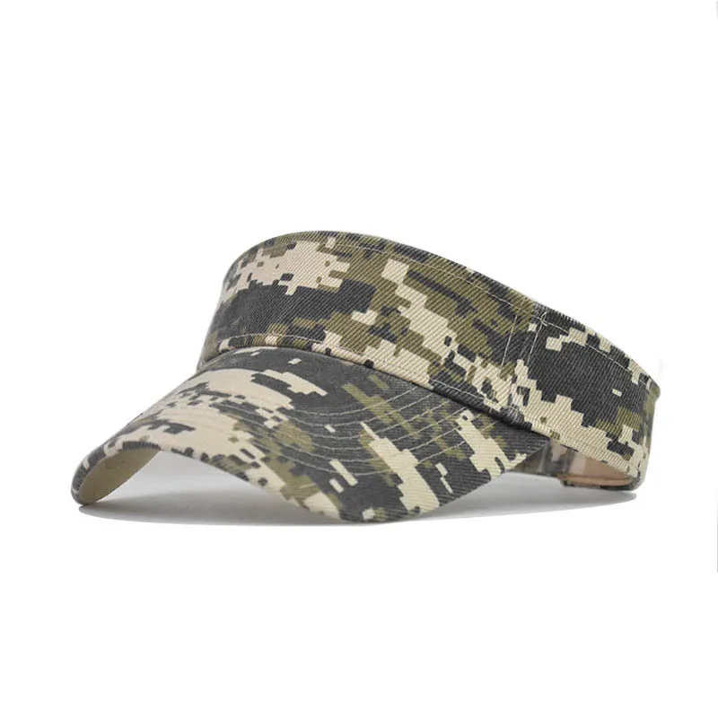  - Men's Summer Sun Hats Tactical Caps Empty Top Visor Caps Women's Adjustable Outdoor Sports Cycling Tennis Caps Beach Hats Women
