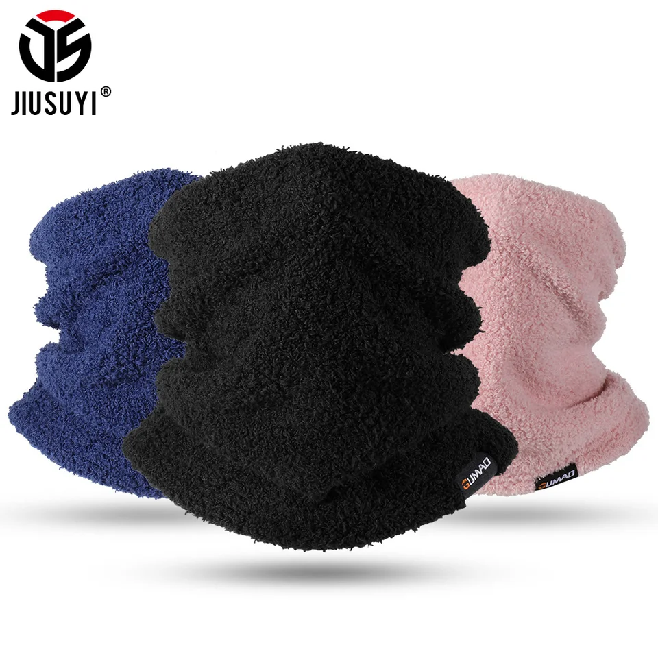 Calentador De Cuello Buff Ecostretch Color Negro Solido