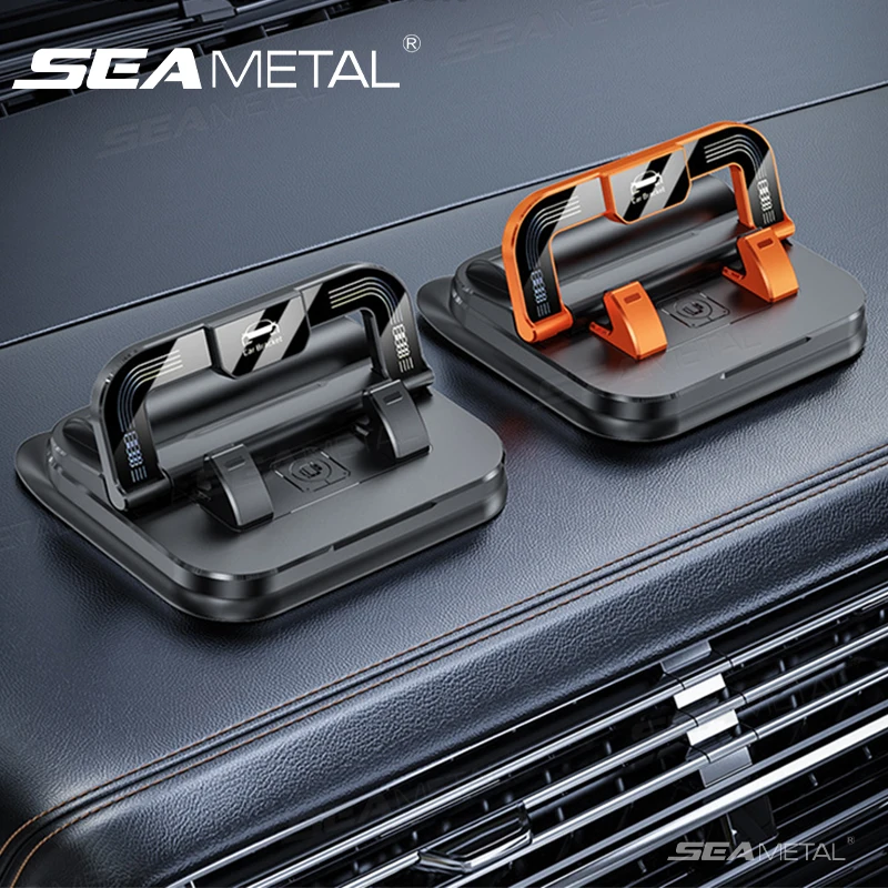 Car Dashboard Phone Mount Anti Slip Free Rotation Holder