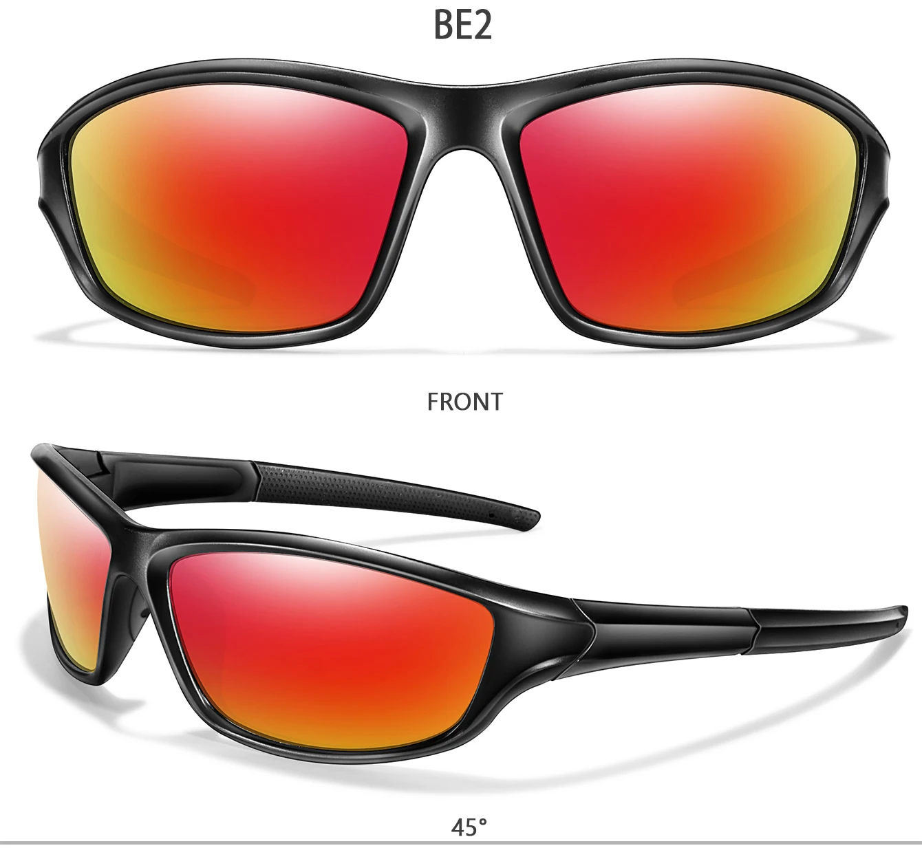 Description Picture 6 of itemPolarized Fishing Sunglasses Men And Women Sports Colorful Glasses with UV protection for Outdoor Running, Hiking, Cycling