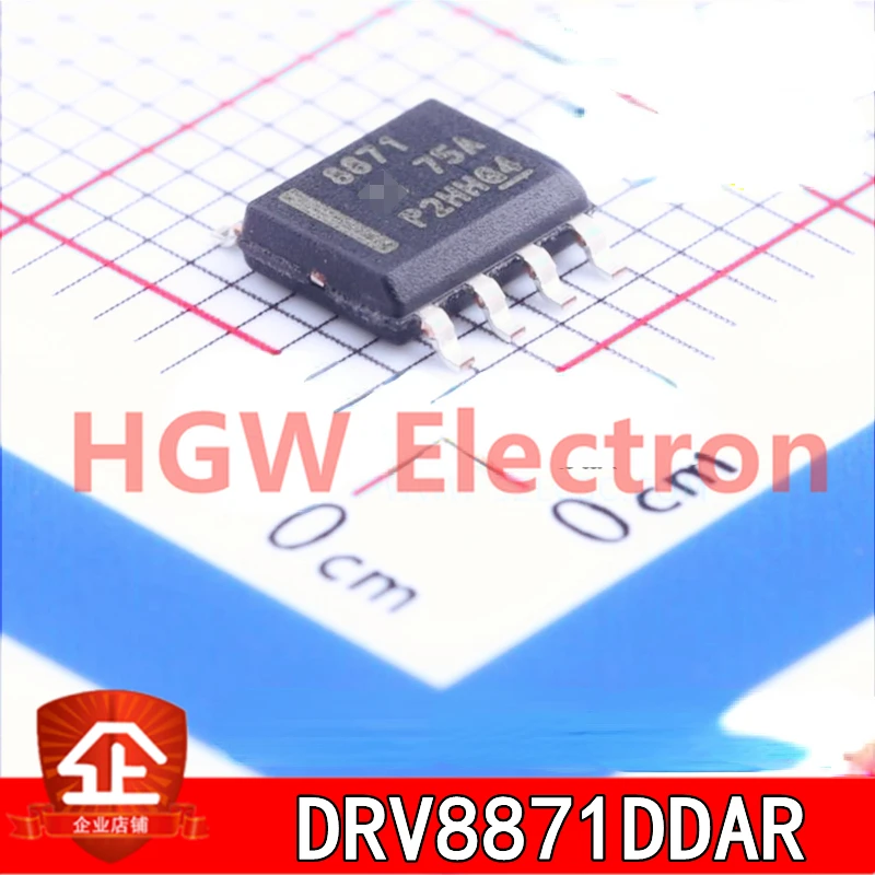 

10 шт. новые и оригинальные DRV8871DDAR DRV8871 трафаретная печать: 8871 SOP-8 чип драйвера двигателя DRV8871DDAR SOP8 8871 DRV8871