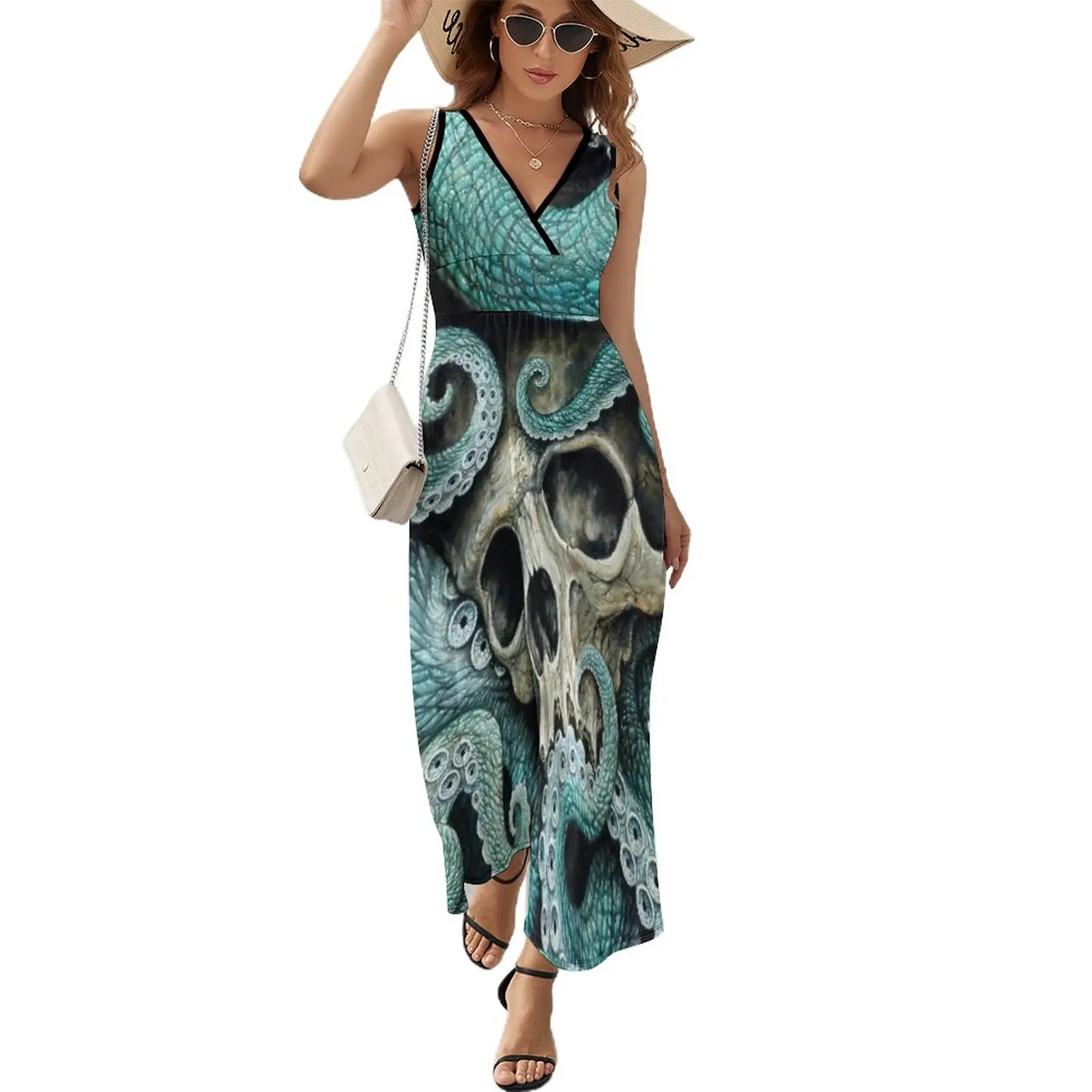 

please love, don't die so far from the sea Sleeveless Dress dress women summer 2024 loose summer dress