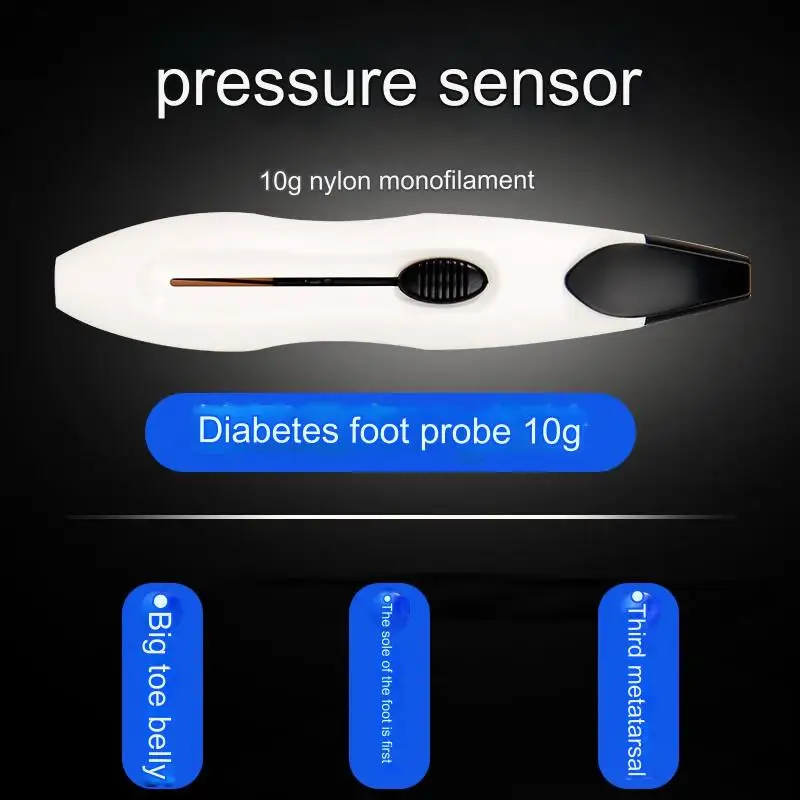 Medical Sensory Tester Medical 10g Nylon Diabetic Monofilament Sensory Tester Foot Nerve Needle Pen Filament