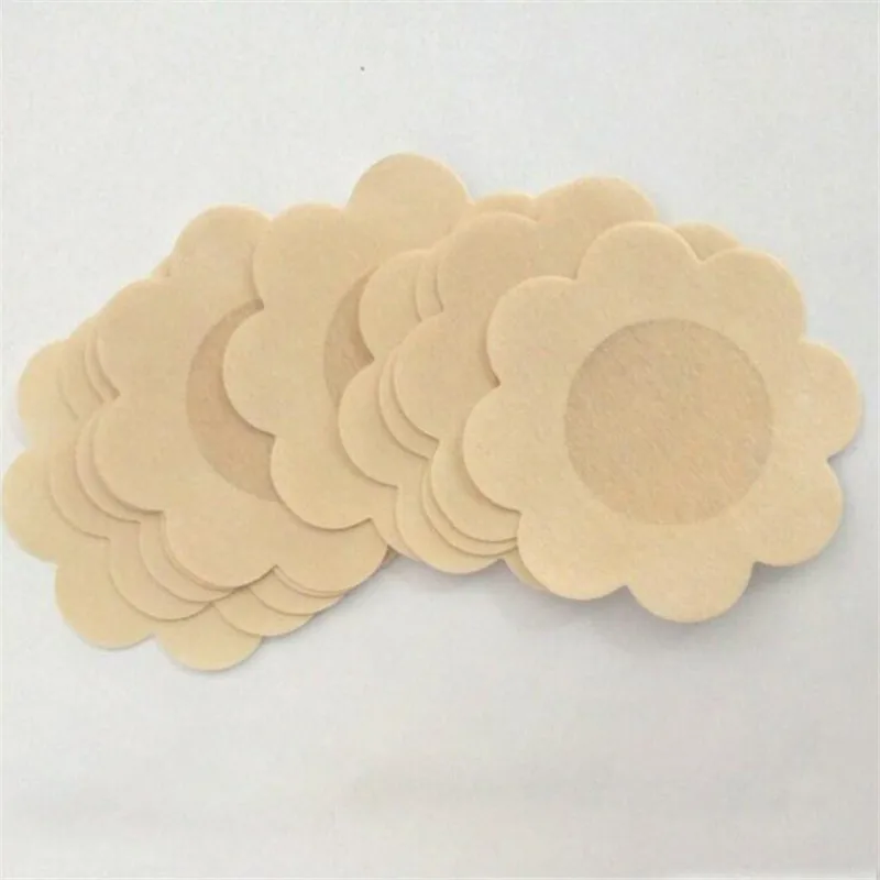 

100PCS Nipple Cover Stickers Women Breast Lift Tape Pasties Invisible Self-Adhesive Disposable Bra Padding Chest Paste Patch