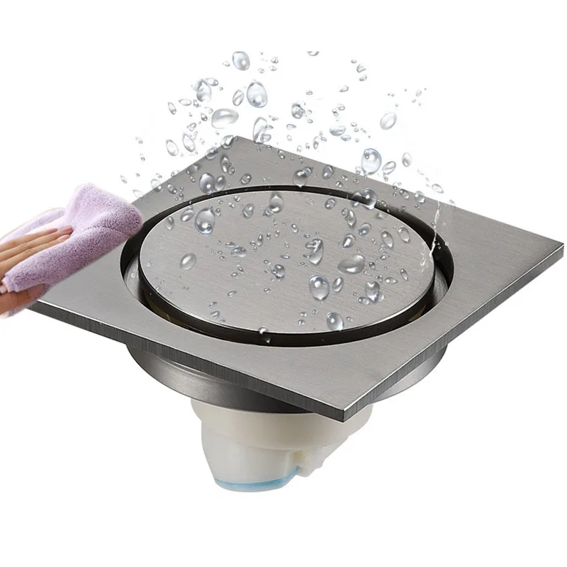 Description Picture 6 of itemBrass Round Floor Drain Anti-Odor Valve Cover Shower Trap Drains for Kitchen Bathroom Laundry Room Bathroom Accessories