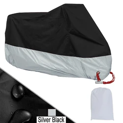 All-Seizoenen Waterproof UV Beschermende Motor- en Scooterhoes - Buiten/ Binnen Stof- en Regenbescherming