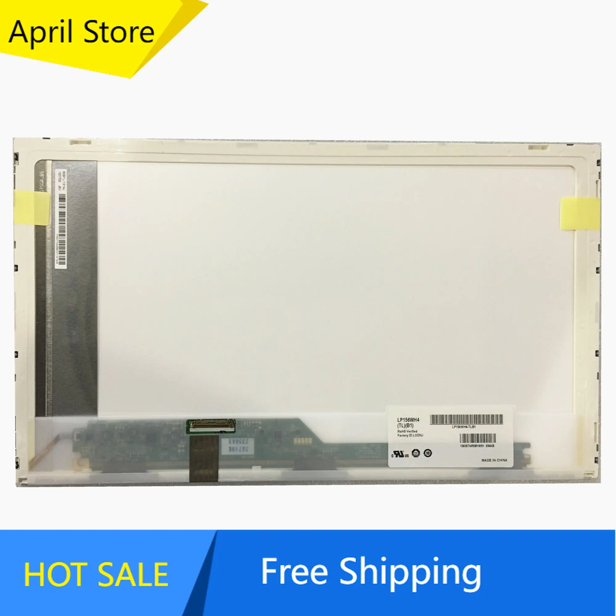 

LP156WH4-TLB1 LP156WH4 TLB1 B156XW02 V.2 V.3 BT156GW01 HT156WXB-502 LP156WH2 TLAA TLAB Laptop Lcd Screen 1366*768 40 pins