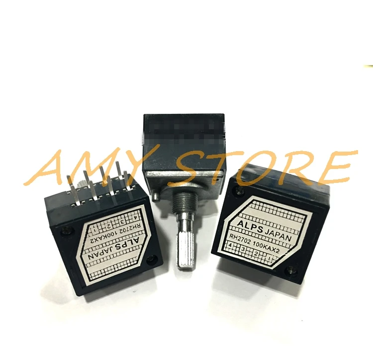 1PCS RH2702 Dreh Potentiometer ALPS RK27 50K 100K 250KAX2 8PIN FÜR 1PCS RH2702 Dreh Potentiometer ALPS RK27 50K 100K 250KAX2 8PIN FÜR