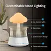 Relax Cloud Rain Diffuser Humidifier Raindrop Aromatherapy Machine Ultrasonic Atomization Humidification Colorful Lamp 2