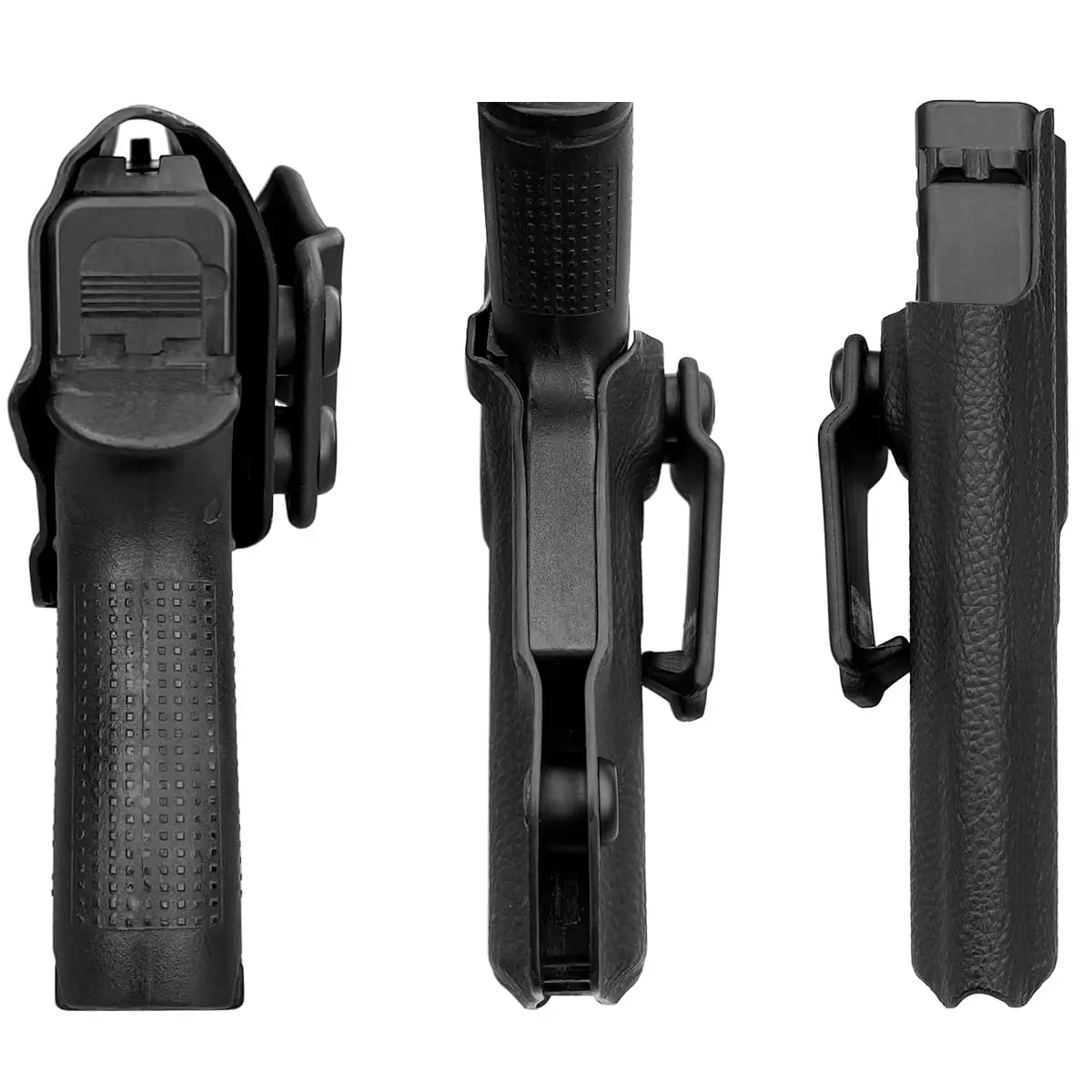 IWB Kydex Holster for for Glock 43 / Glock 43X Dermatoglyph Kydex Holster IWB- Inside Waistband Concealed Carry-Right