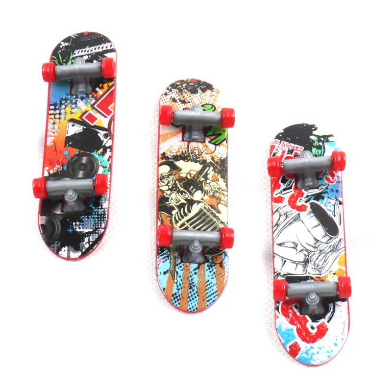 Finger Skateboard Creative Fingerboard Mini Alloy Novelty Toys