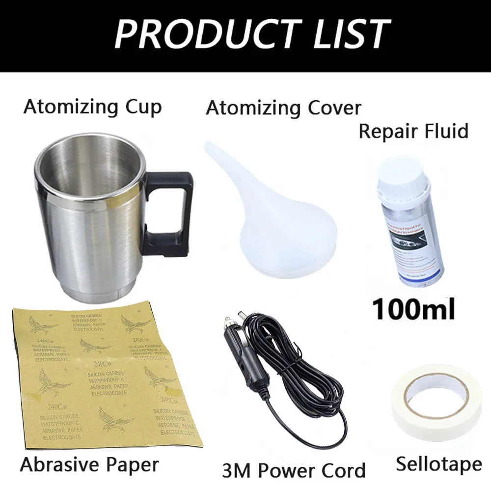 100 мл Набір для полірування автомобільних фар Рідкополімерний набір для ремонту фар Автомобільний інструмент для ремонту фар