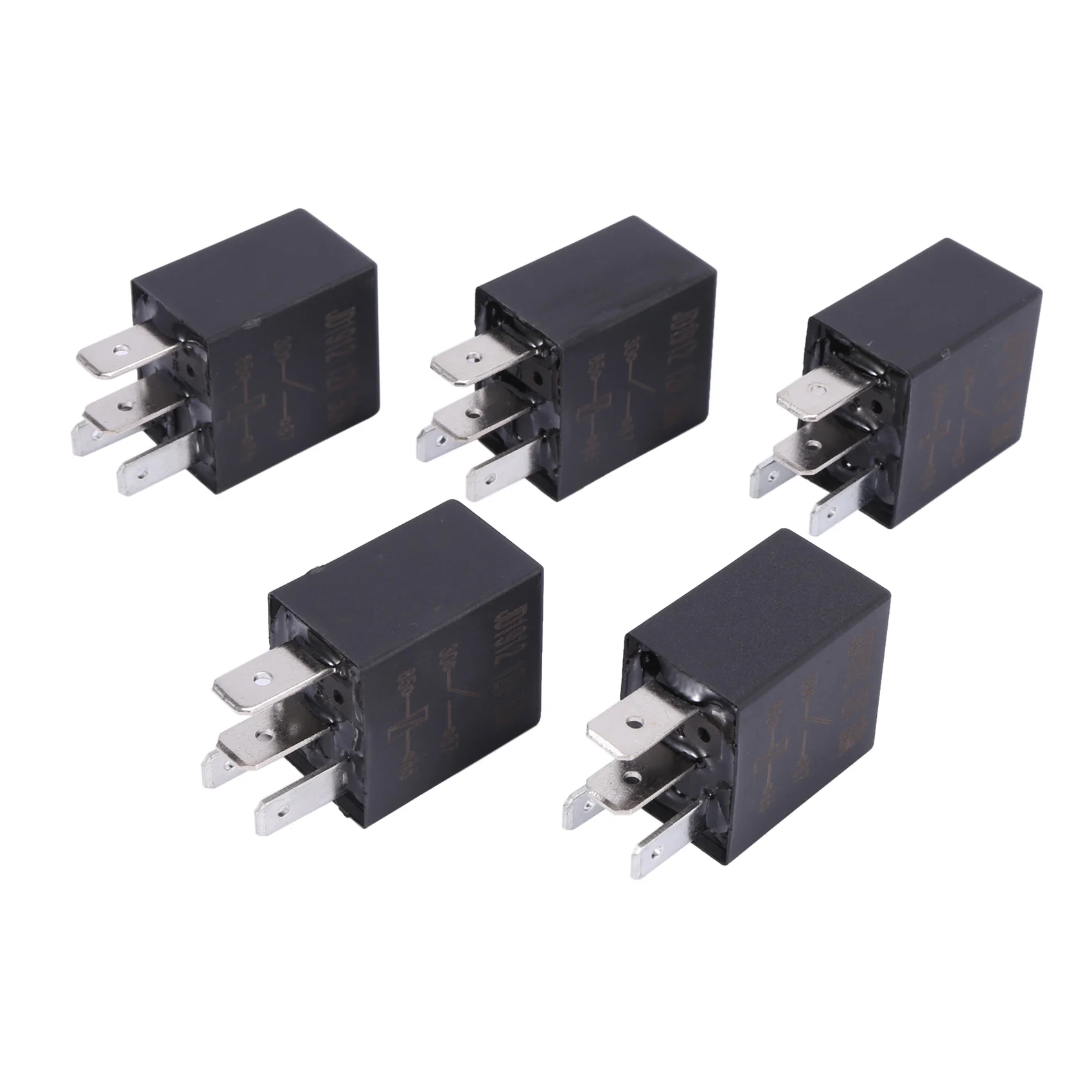 

5 X 30A AMP 12V 4Pin автомобильный комплект реле SPST для вентилятора топливного насоса