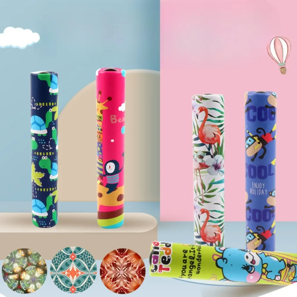 Rotating Kaleidoscope Toy Kaleidoscopes Adjustable Fancy Colored World Interactive Logical Education for Kids jouet enfant