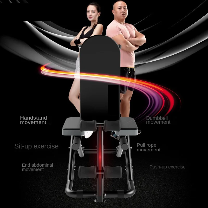 MIYAUP Multifunctional Machine Foldable Dumbbell Stool Weight Loss Fitness Equipment Yoga Inverted Stool