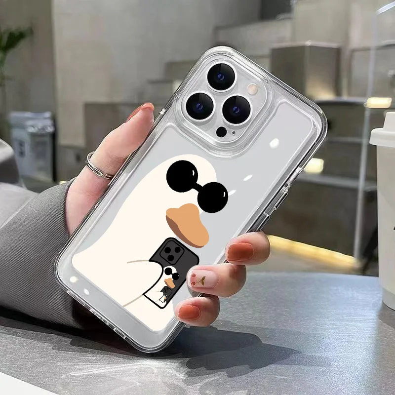 Adorable Duck-Themed Phone Case – Charming Design with Enhanced Protection