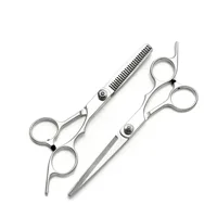 Professional Barber Scissors Accessories Shop 6 Inch Hairdressing Hair Haircut Cutting Thinning Tools Salon Hairdresser's Set 3