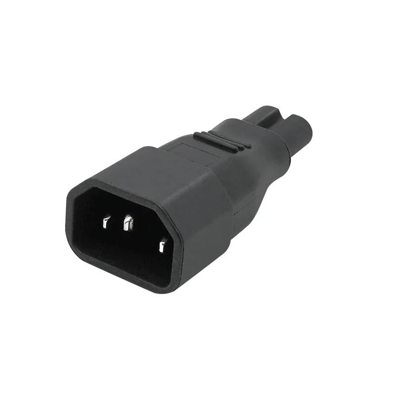 IEC 3-Pin C14 to C7 adapter IEC 320 Male to Female AC Converter Kettle 3pin 3P 2pin 2P Power Plug Connector Socket 2.5A 250V~