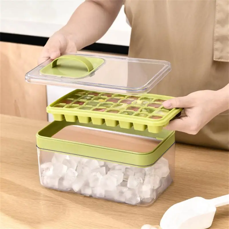 

Refrigerator Storage Ice Box 3D Three-dimensional Rose Ice Cube Making Mold Easy Release Silicone Ice Mold Frozen Ice Grid