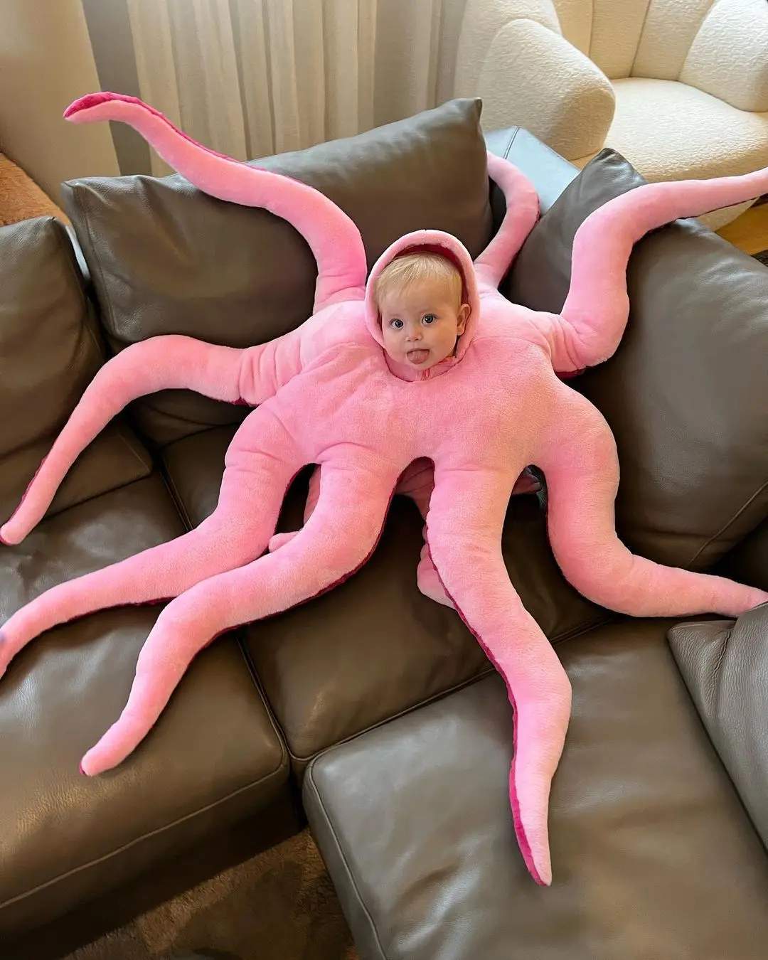 タコ コスプレ コスチューム ベビー Amazon.co.jp: [Banlan] おもしろコスプレ 赤ちゃん タコ 可愛い