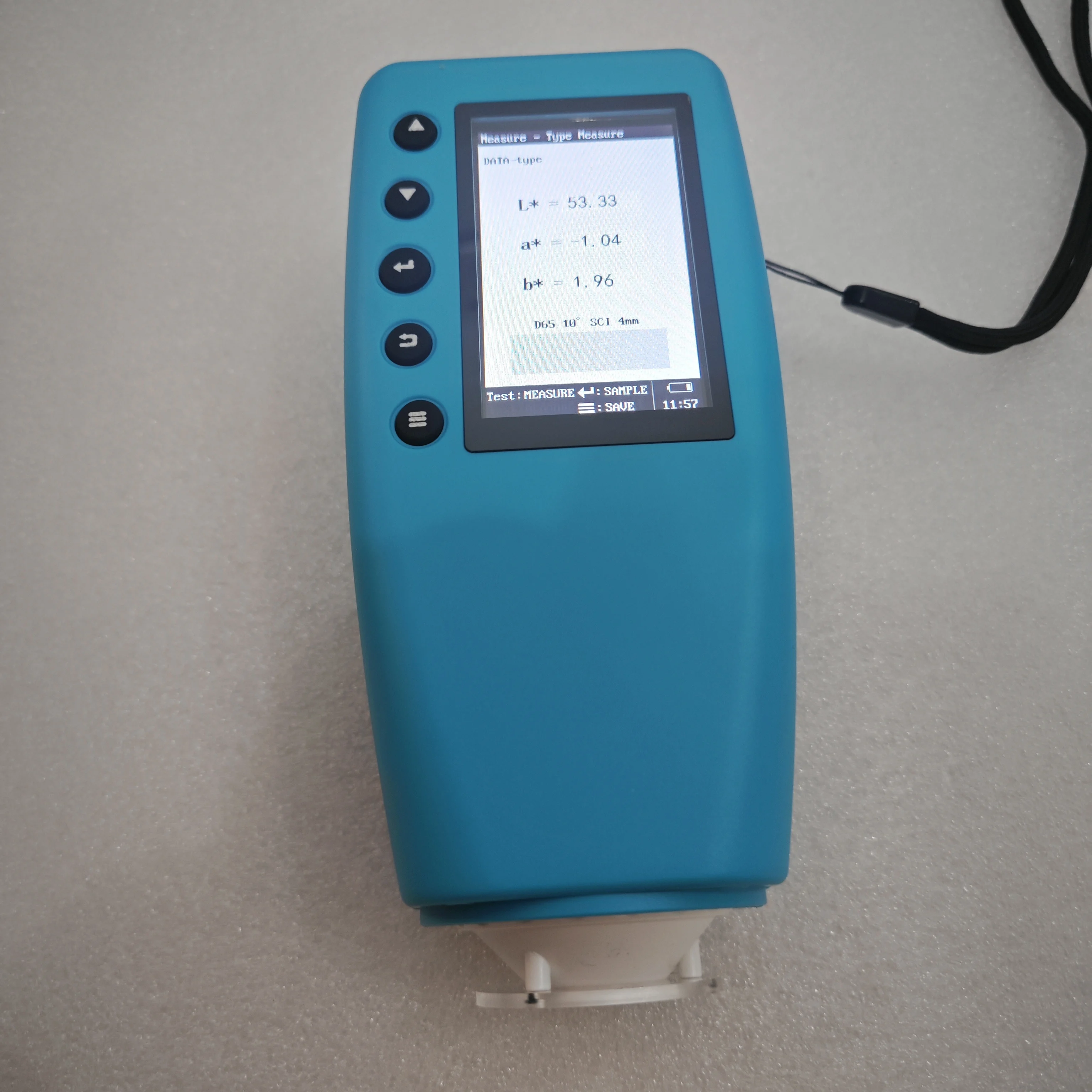 FRU WR-10QC 4mm Portable Digital Colorimeter, Color Meter ,Color Analyzer 6