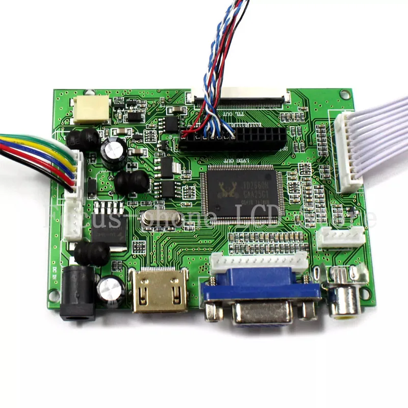 Polegada 1024x768 Display Lcd Mais Hdmi Vga 2av Placa de Controle Monitor Lvds 30 Pinos Painel Lp097x02 9.7 - Imagem 2