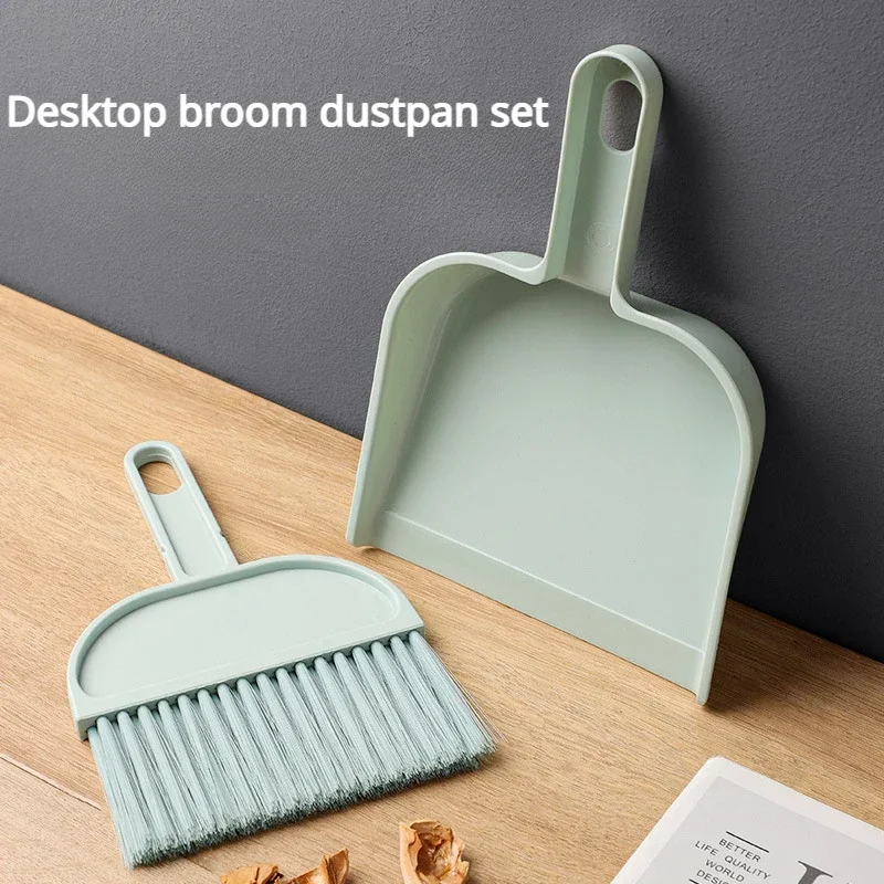 

Multi-Purpose Broom and Dustpan Set Garbage Shovel for Desktop Cleaning Dust Soft Brush Bed Brush Window Sill Cleaning Brush