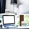 1Set Desktop Photo Album Wood Tabletop Flip Calendar Style Photo Frame Stand Up Scrapbook Album Photo Frame 24 Photo Display 5