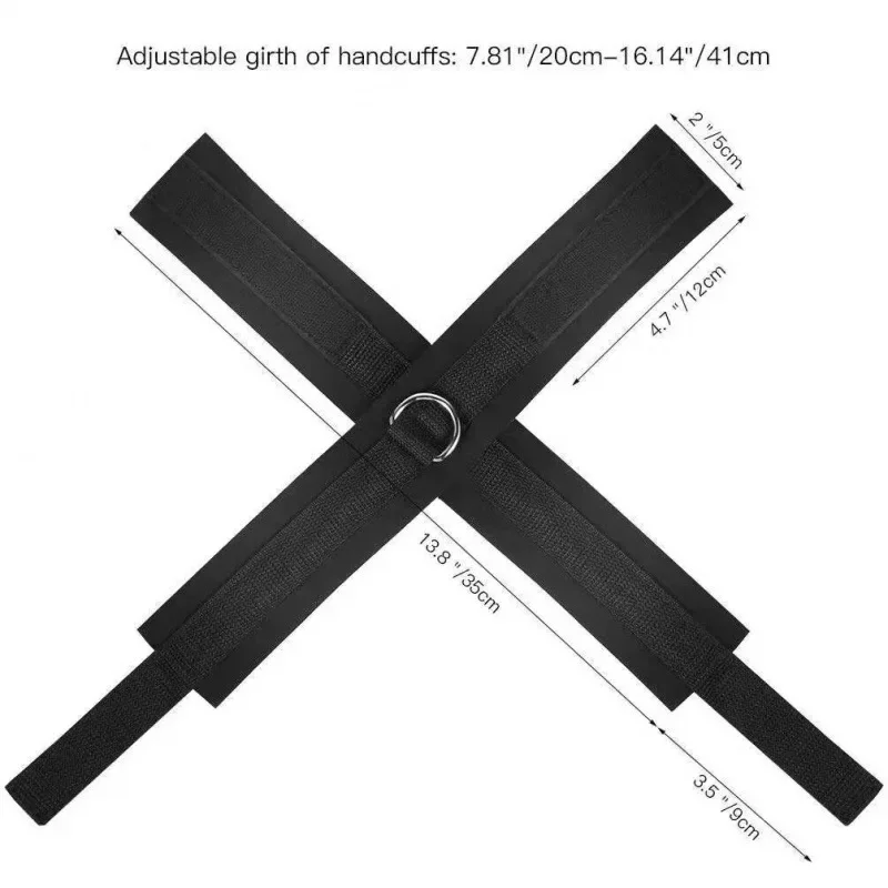 Sex Hang Door Swing Handcuffs Window Hanging Hand Cuffs Fetish Fantasy BDSM Bondage Restraints Harness Wrist Strap Belt Sex Toys