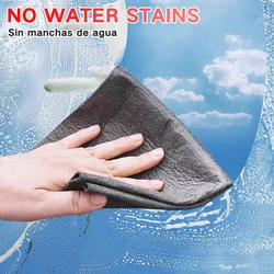 Enhanced Premium Microfiber Cleaning Cloth - Reusable, Washable, Lint - Free for Kitchen, Glass, and Car Surfaces (Thickened 5PCS)