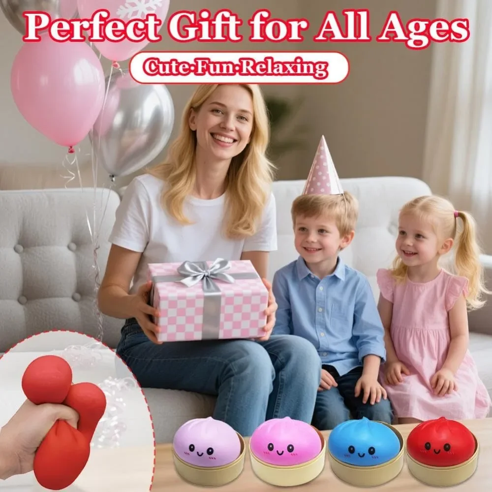 Bandai Soft Squishy Dumpling Stress Relief Toy