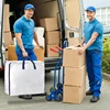 Extra Large Clear Moving Bags with Zipper Heavy Duty Storage Totes for Clothing Blanket Comforters Pillow Toys Bedding 4