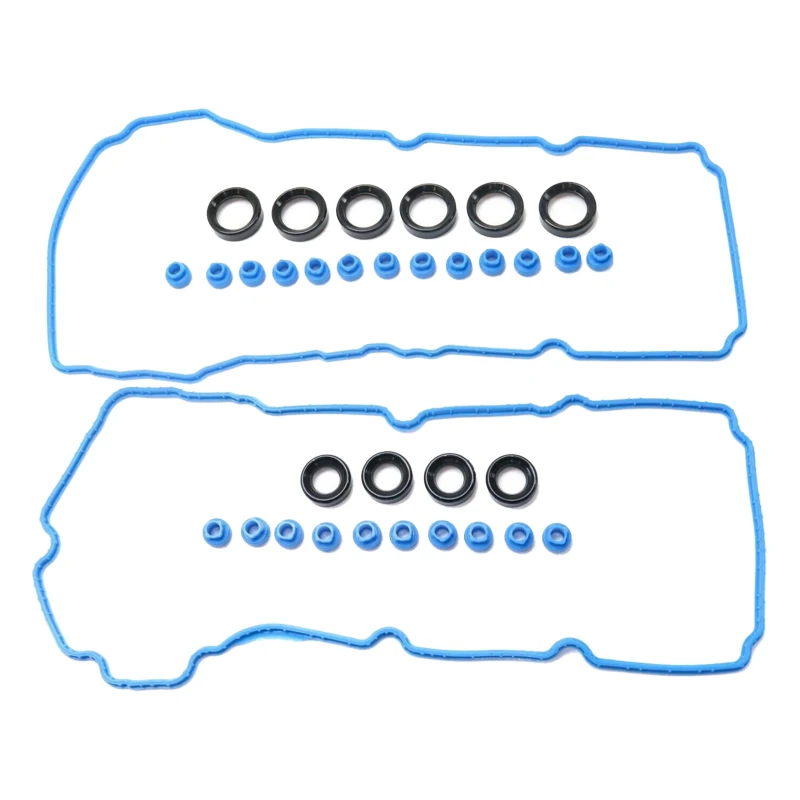 Valve Cover Gasket Grommet Seal Kit 1 Set Fit for Ford F-150 Explorer 3.5L 3.3L V6 Rubber o ring gasket,washers and gaskets,o ring kit