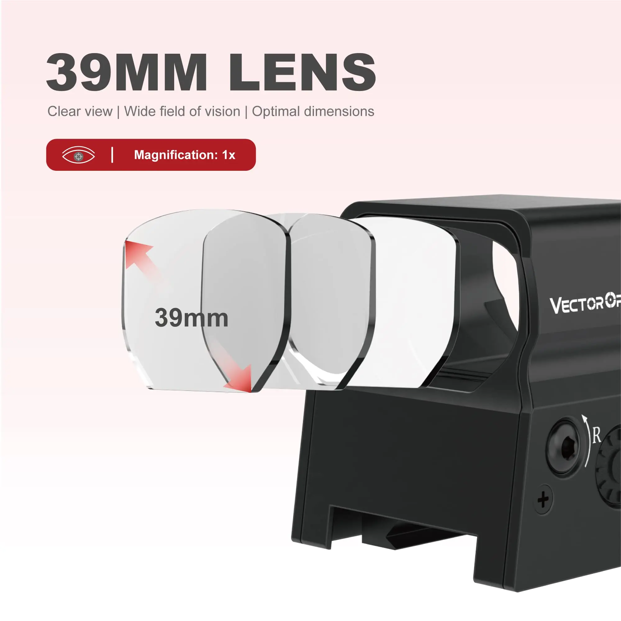 Vector Optics Omega 1x Tactical Reflex 8 Reticle Red Dot Sight Scope Us Design In High End Quality Fit For .223 Ak74 12ga - Hunting Riflescopes - AliExpress Vector Optics Omega 1x Tactical Reflex 8 Reticle Red Dot Sight Scope Us Design In High End Quality Fit For .223 Ak74 12ga - Hunting Riflescopes - AliExpress