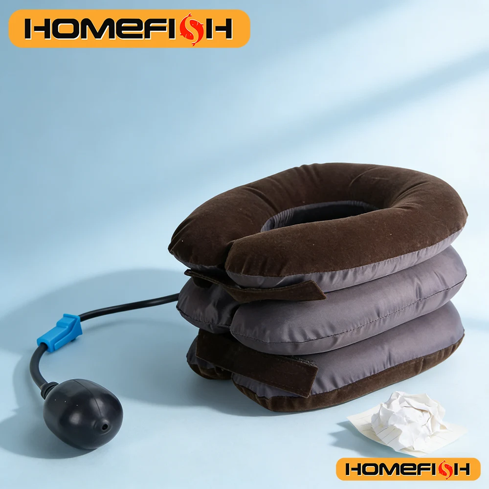 팽창식 목 스트레칭 장치 – 가정 및 사무실용 목 보호대