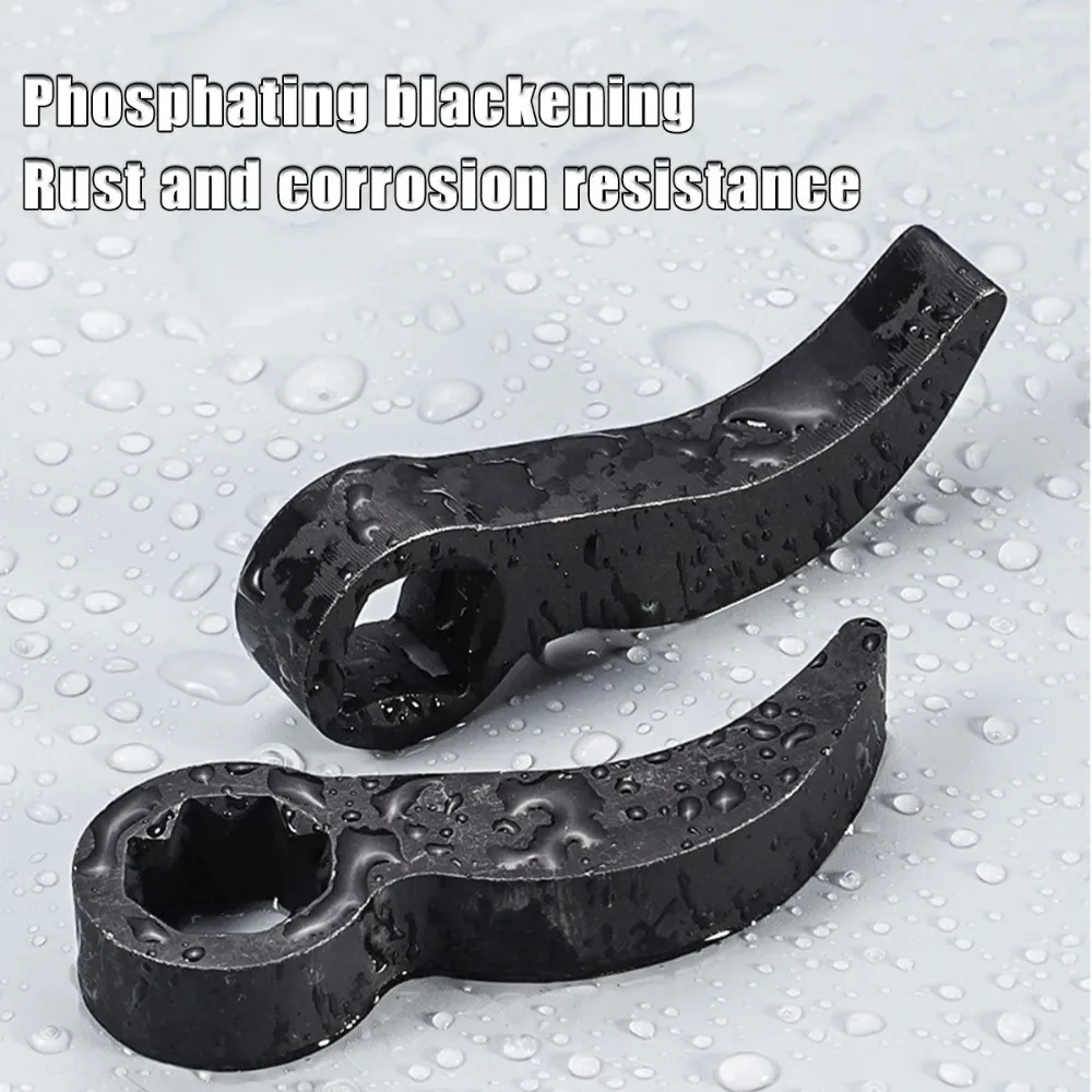 Angle Type Half Axle Disassembly Tool Drive Shaft Pry Bar Adapter for Open End Wrenches Auto Repair Mechanic Garage Tools