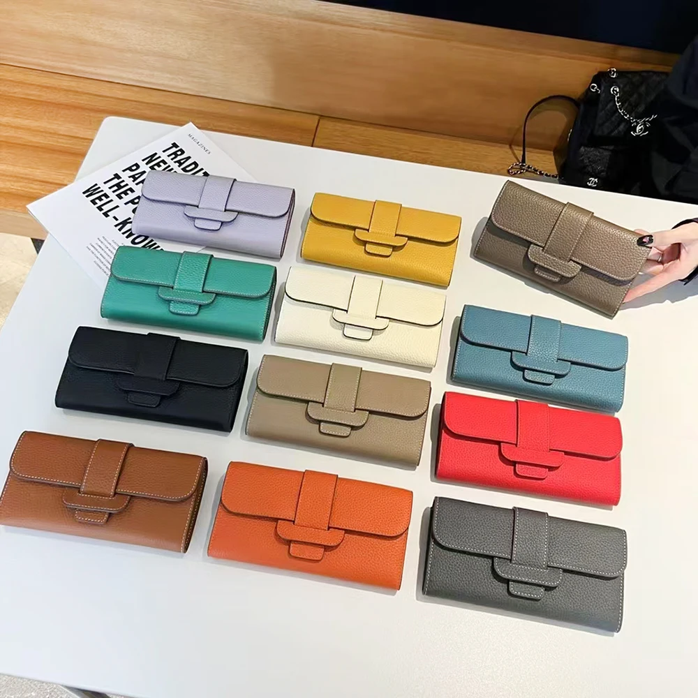 Personalized Leather Crossbody Wallet
