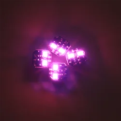 Tri - Pack LED Magnetron Wireless Lantern with Magnetic Induction Control and Battery (Pink)