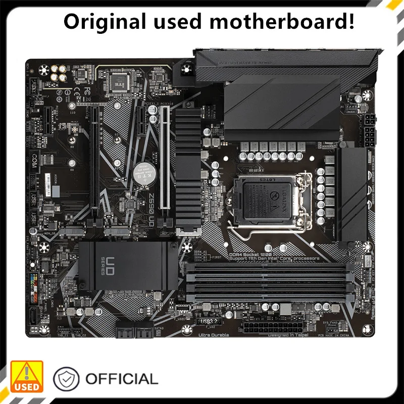 Per Z590 Ud Scheda Madre Desktop Usata Originale Intel Z590 128Gb Ddr4 Lga 1200 I7/I5/I3 Usb3.0 Sata3