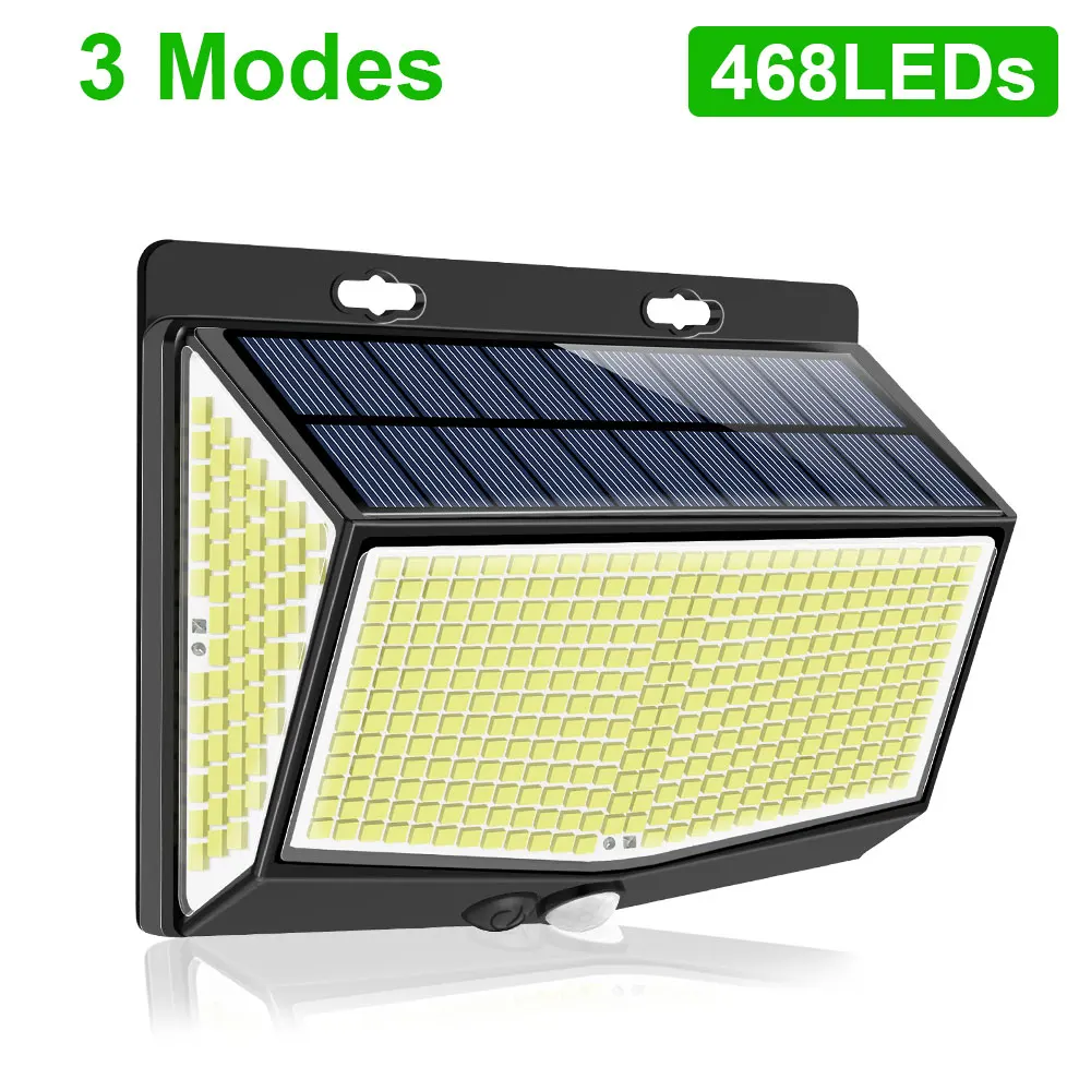 solar pool lights 248/468 Led Reflector Solar Garden Lights Outdoor Waterproof Sensor Spotlight Sunlight Battery Solar Powered Lantern Street Lamp cheap solar lights Solar Lamps