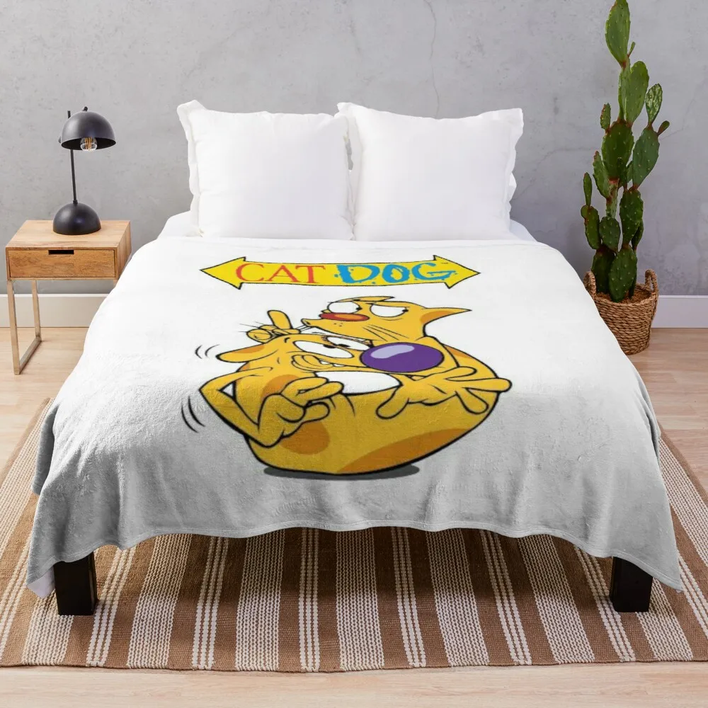 

Cat&Dog Throw Blanket Double Blanket For Summer