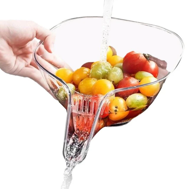 Multifunctional Organizer Basket Sink Colander Drain Fruit