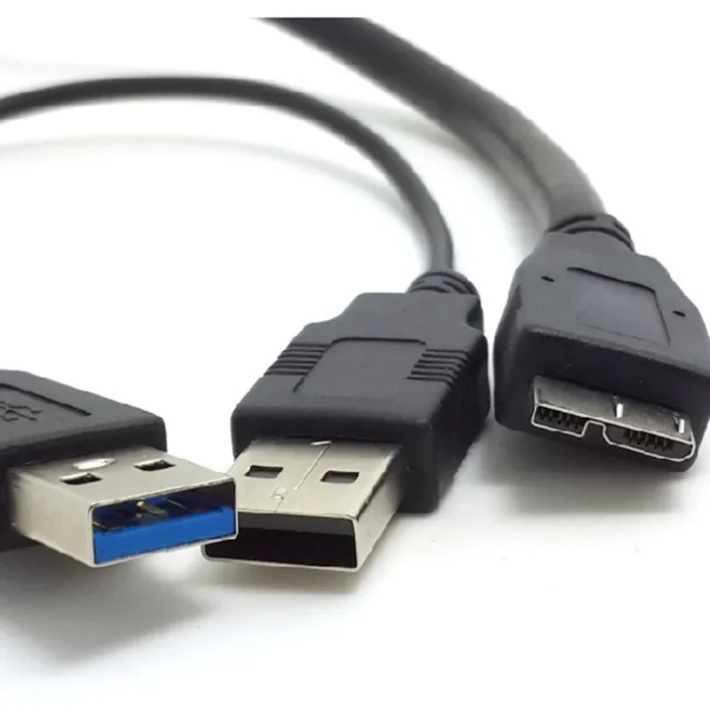 USB3.0 Micro-B Hard Disk Power Supply Cable