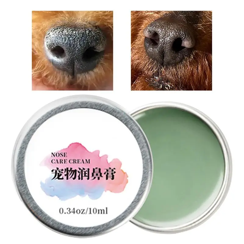 

Dog Nose Butter Natural Nose Moisturizer 10ml Dog Nose Healing Cream Butter Dog Nose Balm For Paws Lick-Safe Dry Nose Relief