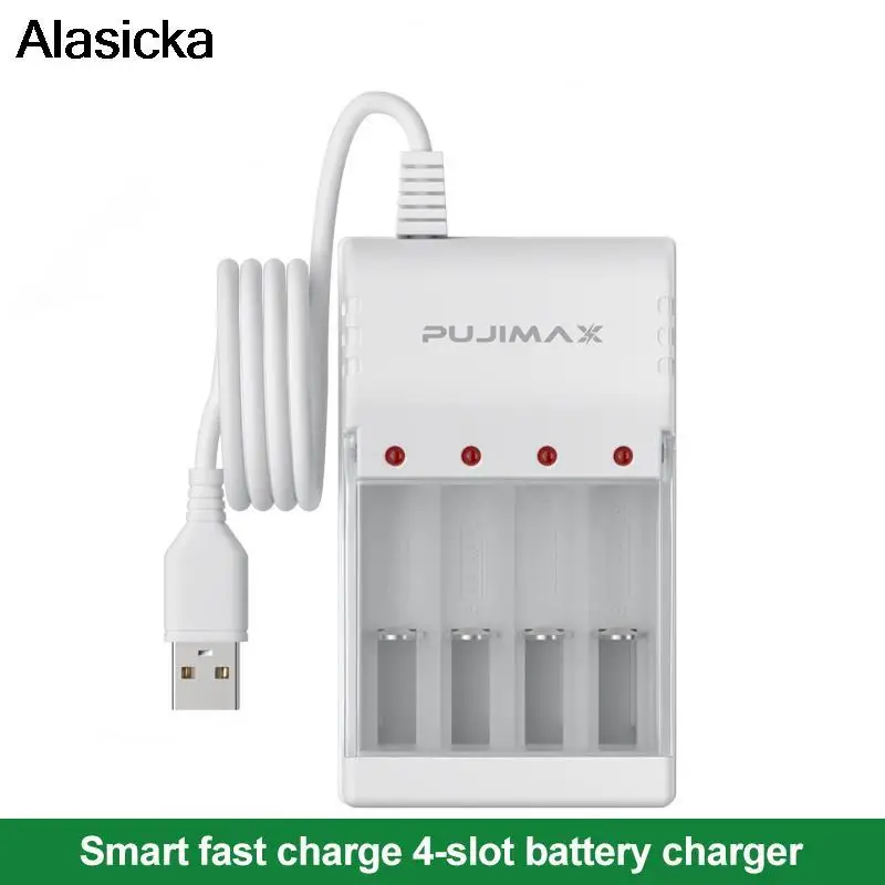 

4 Slots For AA/AAA Rechargeable Batteries Charger For remote control microphone camera Battery Charger