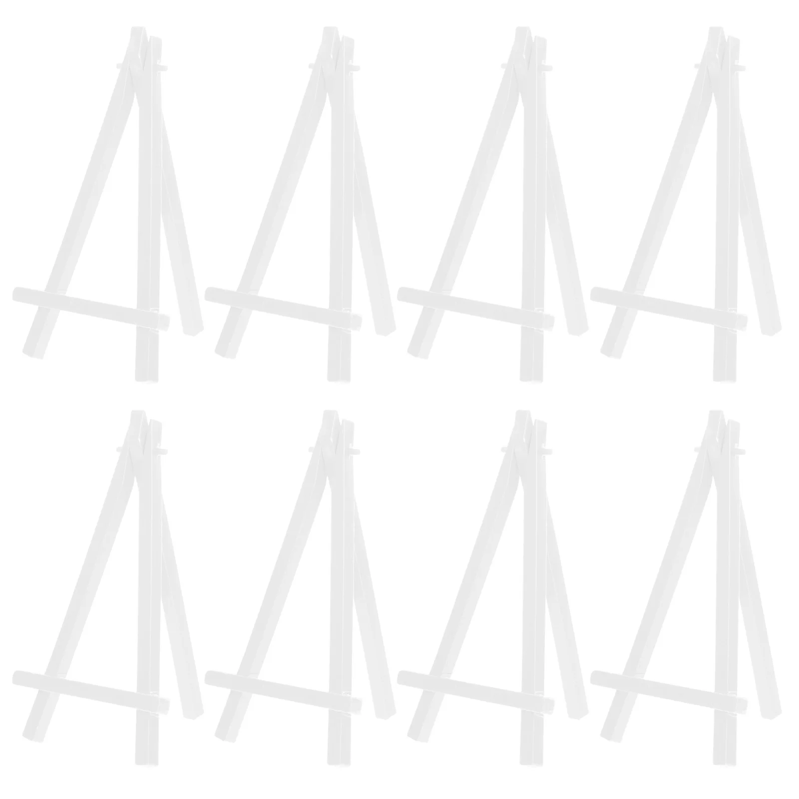 

Wood Mini Easel Frame Triangle Wedding Table Number Card Stand Photo Display Holder Kids Painting Craft Artist Supplies