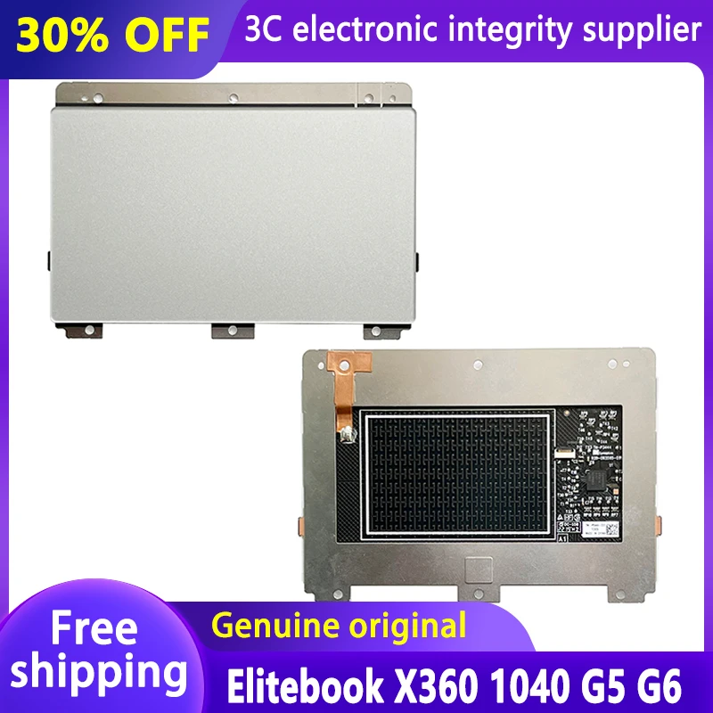 New Original Laptop Touchpad For Hp Elitebook X360 1040 G5 G6 Notebook Trackpad Mouse Buttons Board Silver Tm-P3444