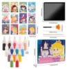 Sand Art Kit DIY Sand Painting Craft 12 Princess Sand Painting Cards 14 Color Montessori Toys Educational Toys For Kids Gifts 5