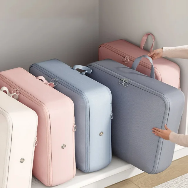 Compression Packing Cube Wardrobe Drawer Puffer Jacket  Foldable Luggage Suitcase Organizer Compressed Travel Clothes - Image 2