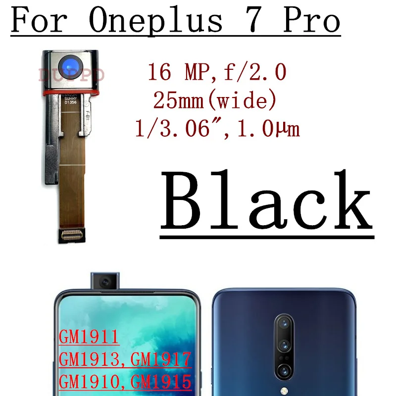 Front Camera For OnePlus 6 6T 7 7T Pro Original Selfie Frontal